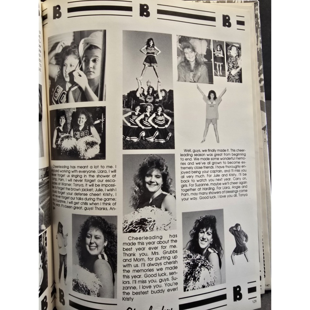 Pinelogue Christian Home Bible Yearbook 1989-90 Vol 41, Mt Dora Life, School Day - Picture 8 of 11